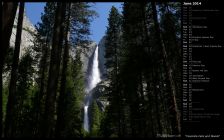 Yosemite Falls and Woods