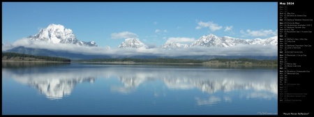 Mount Moran Reflection