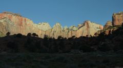 Morning Red Rocks at Zion