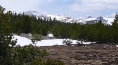 Sierra Nevada Mountains and Snow