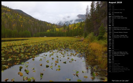 Fall Color at Cub Lake