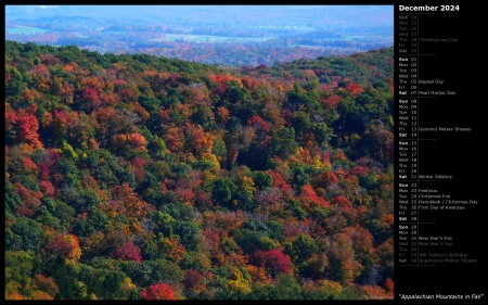 Appalachian Mountains in Fall