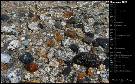 Granite Pebbles in Tenaya Lake