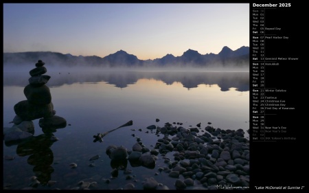 Lake McDonald at Sunrise I