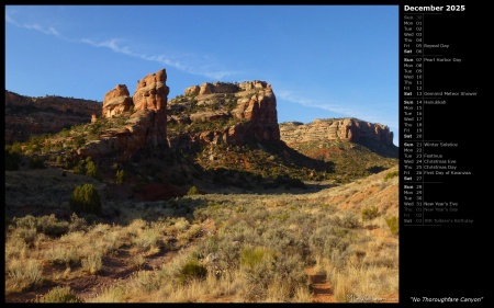 No Thoroughfare Canyon