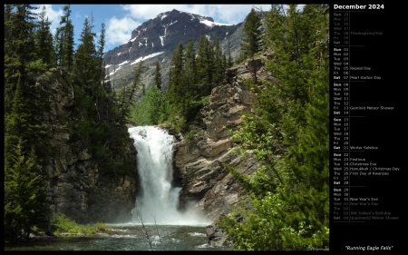 Running Eagle Falls