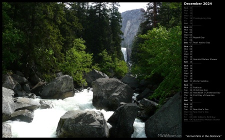 Vernal Falls in the Distance