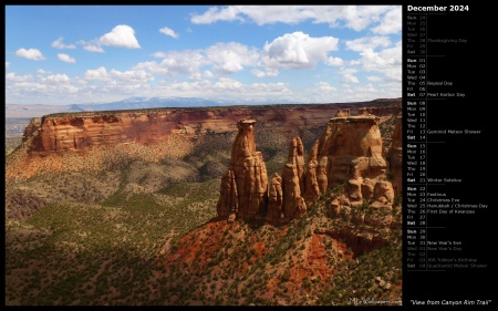 View from Canyon Rim Trail