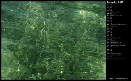 Water over Sea Grass II