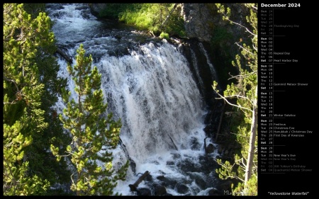 Yellowstone Waterfall