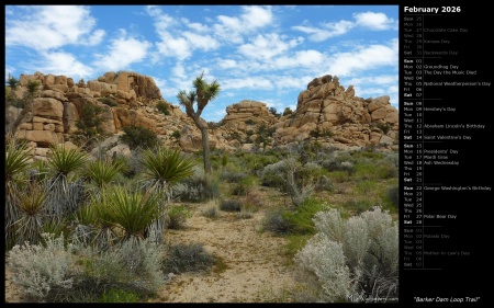 Barker Dam Loop Trail