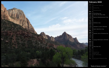 Dusk at Canyon Junction