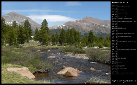 High Country Mountain Stream III