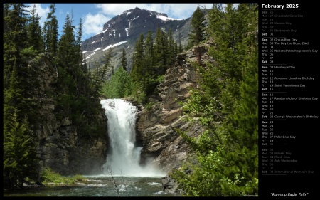 Running Eagle Falls