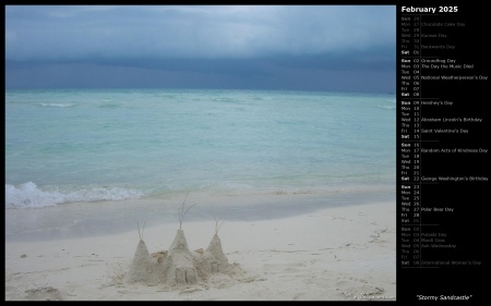 Stormy Sandcastle