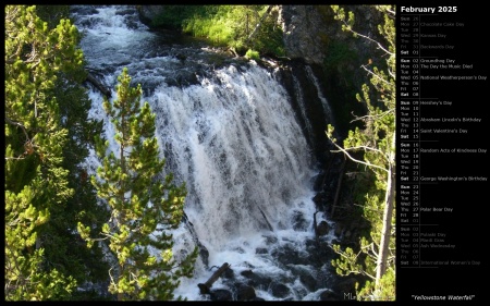 Yellowstone Waterfall