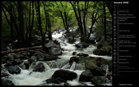 Bridalveil Creek