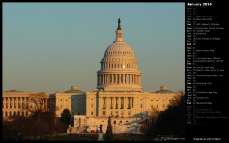 Capitol at Christmas