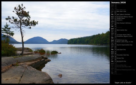 Eagle Lake at Acadia