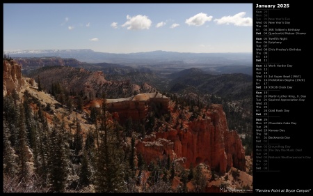 Farview Point at Bryce Canyon