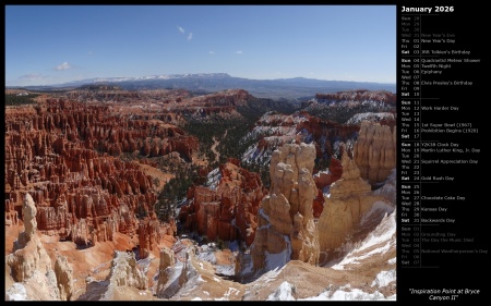 Inspiration Point at Bryce Canyon II