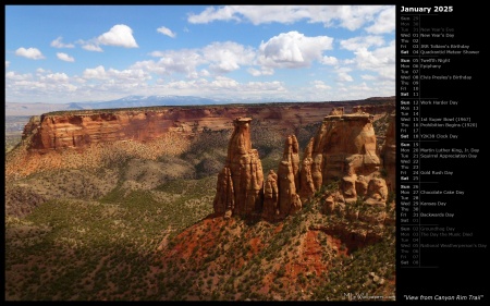 View from Canyon Rim Trail