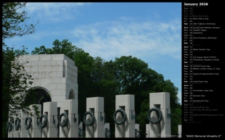 WWII Memorial Wreaths II