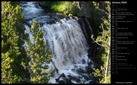 Yellowstone Waterfall