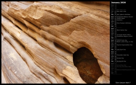 Zion Canyon Wall I