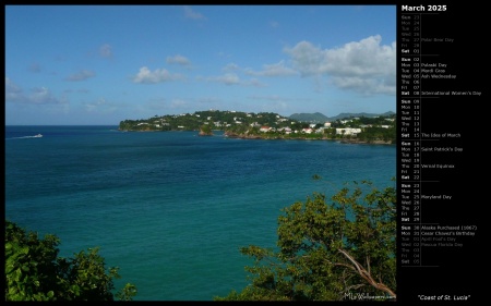 Coast of St. Lucia