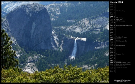 Nevada Falls from the Panorama Trail