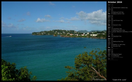 Coast of St. Lucia