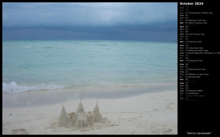 Stormy Sandcastle