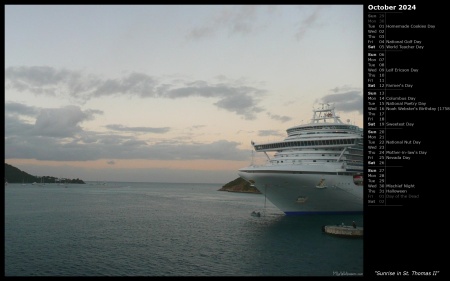 Sunrise in St. Thomas II