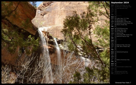 Emerald Pool Falls I