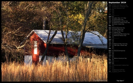 Fall Barn