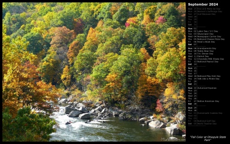 Fall Color at Ohiopyle State Park