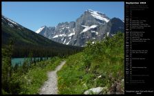 Josephine Lake Trail with Mount Guild