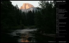 Half Dome Sunset