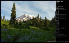 Mount Rainier Morning Light