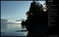 Morning at Lake McDonald