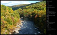 Ohiopyle River in Fall I