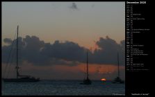 Sailboats in Sunset