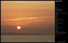 Sunrise over Aruba I