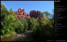 Cathedral Rock and Stream