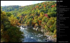 Ohiopyle River in Fall II