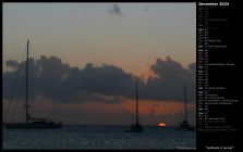 Sailboats in Sunset