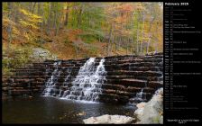 Waterfall at Laurel Hill State Park I