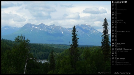 Alaskan Mountain Range