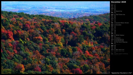 Appalachian Mountains in Fall